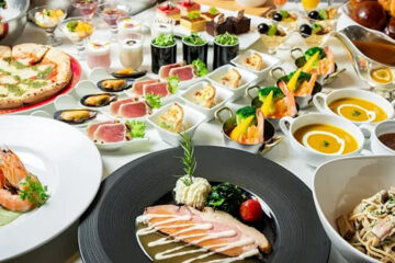 選べるメインディッシュ×セミビュッフェ