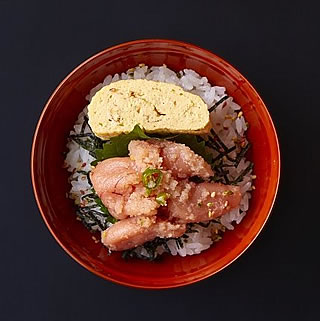 明太子出汁巻丼