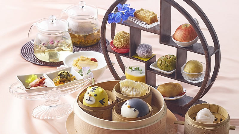 チャイニーズ アフタヌーンティーセット