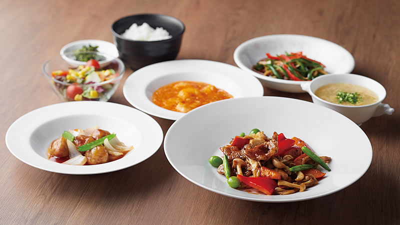 平日のおすすめ「大観苑ランチ」