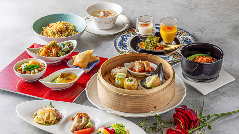 飲茶ランチ「薔薇～ローズ～」5-6月