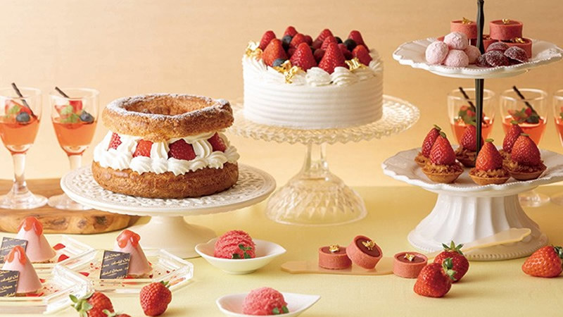 いちご食べ納めデザートブッフェ