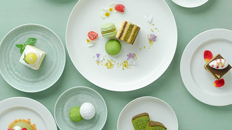 緑のデザートブッフェ～抹茶・ピスタチオ・メロン～