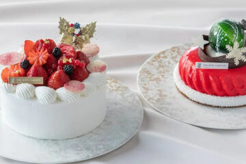 2つの特別なクリスマスケーキ